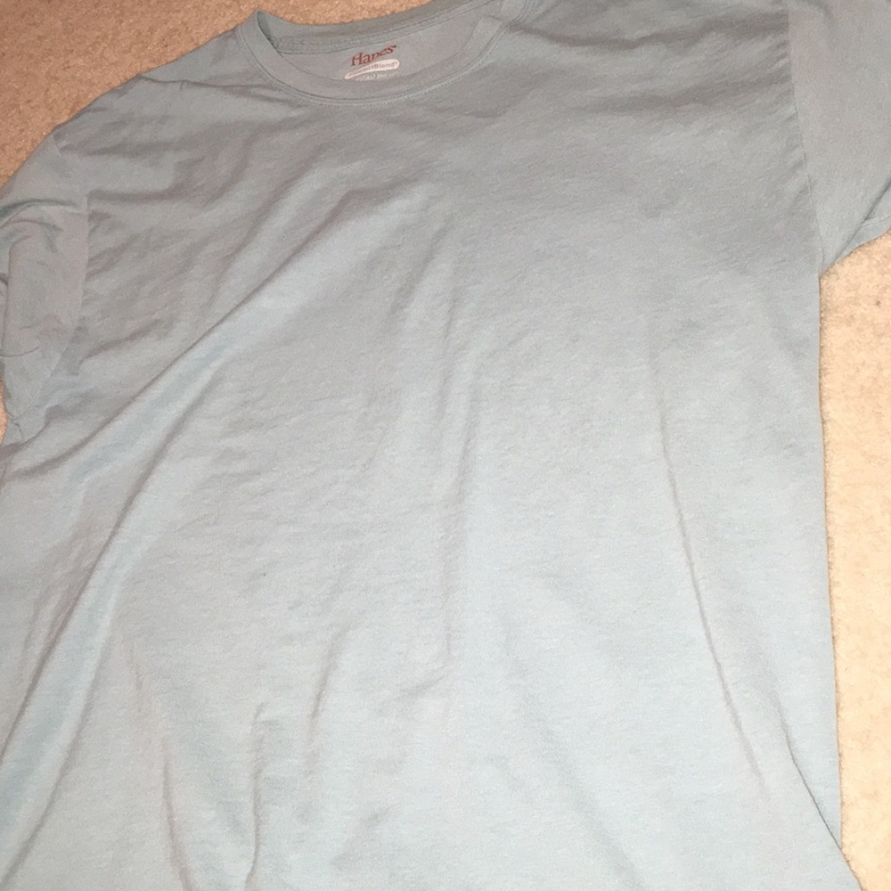 medium blue plane t-shirt